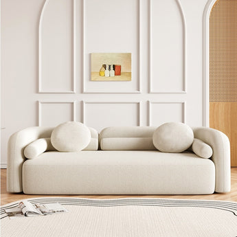Kiyoshi Bouclé Fabric Sofa