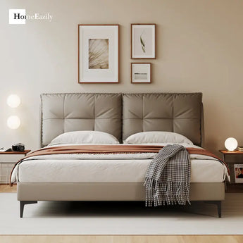 Beatrice Leather Bed