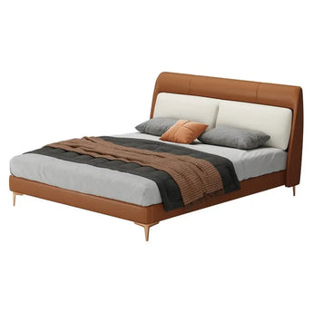 Isabella Leather Bed